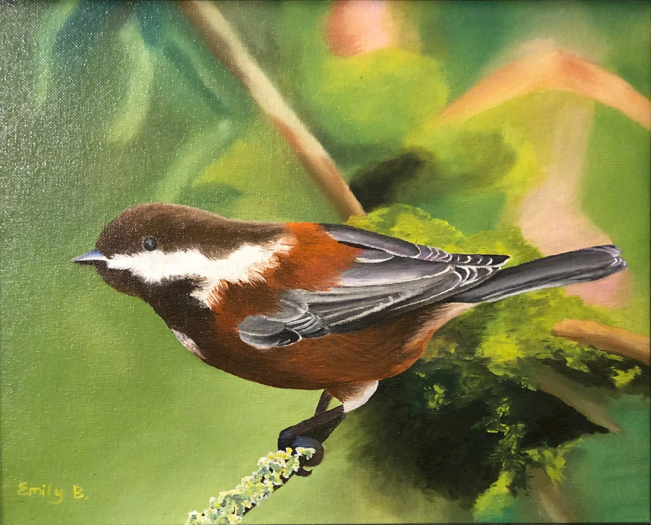 Bird artwork by Emily Blakeman